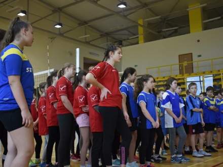 Turniej siatkówki dzieci